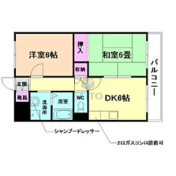 万代マンションII 202