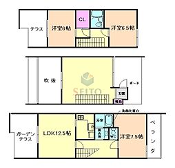 豊中市上野坂1丁目