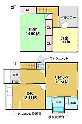 豊中市稲津町2丁目戸建