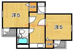 宮元町一番館 1D