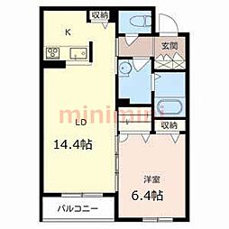 茨木市シャーメゾン上穂積II 303