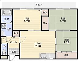 エクセレント玉手 406号室