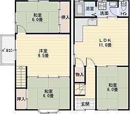 柏原市法善寺２丁目の一戸建て