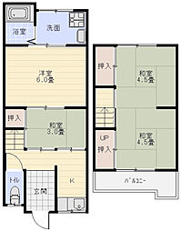 安中町4丁目貸家