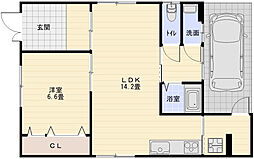 安中5丁目駐車場付平屋