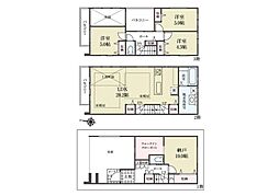 葛飾区西新小岩4丁目 新築一戸建て