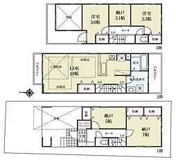 足立区西新井3丁目 新築一戸建て
