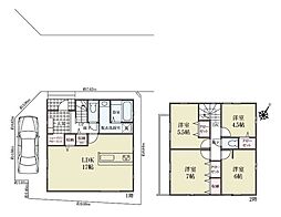 足立区保木間3丁目 売地／建築条件付き／全6区画