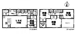 千葉市稲毛区園生町第13　全6棟　2号棟