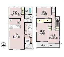 千葉市若葉区小倉台6丁目1173番　　全4棟　Ｂ号棟