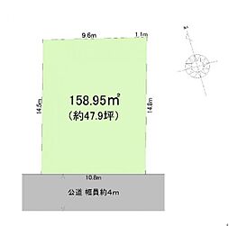 千葉市中央区葛城3丁目　　〜建築条件なし〜