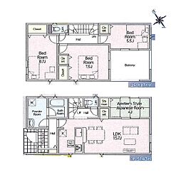 四街道市旭ケ丘第12　　全2棟　2号棟