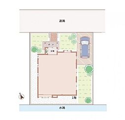 千葉市稲毛区長沼町　　〜建築条件なし〜