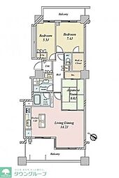 ガーデンプラザ新検見川21番館 308