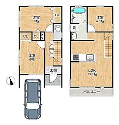 千葉市稲毛区轟町１丁目の一戸建て