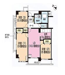 パティオス13番街（普通借家） 317
