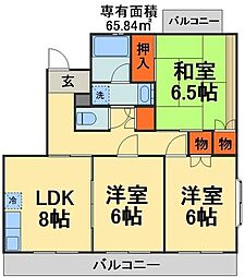 長沼町ＫＨハイツＢ棟 301