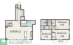 相模原市南区上鶴間４丁目の一戸建て
