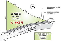 リゾンの土地分譲〜富士見市水子字北別所建築条件無し土地〜