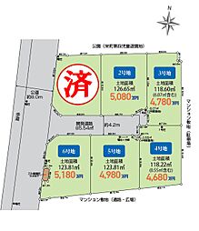 朝霞市栄町2丁目 建築条件無し売地