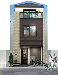 板橋3丁目 条件付売地 最寄駅3分 建物プラン例あり