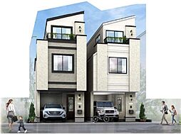 豊島千川2丁目 条件付売地(A区画) 周辺閑静 前面道路6m