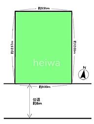 蕨市塚越3丁目 土地