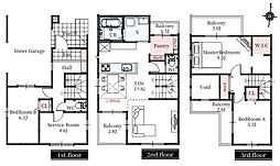さいたま市浦和区瀬ヶ崎4丁目 新築戸建　3号棟