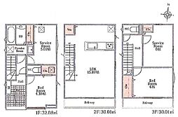 さいたま市中央区下落合5丁目　全9棟　新築戸建　Ｅ号棟