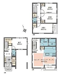 蕨市南町4丁目　全6棟　新築戸建　5号棟