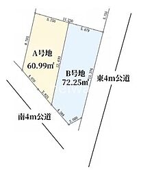 戸田市上戸田5丁目　土地　Ｂ号地