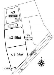 さいたま市浦和区大東2丁目　全3区画　土地　2区画