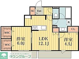 メゾンクレール谷在家 103