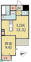 メゾンクレール谷在家 203