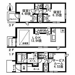 川崎市中原区井田中ノ町の一戸建て