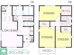 中丸子戸建て賃貸 D