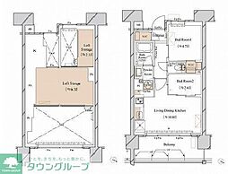 ブランシエスタ新丸子リバーフロント 1305