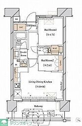 ブランシエスタ新丸子リバーフロント 1505