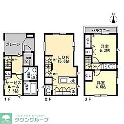 小杉陣屋町戸建て 1