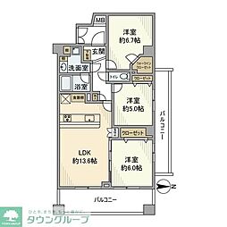 クレッセント多摩川II 509