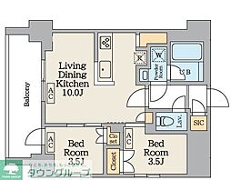 Ｇａｒｄｅｎ　Ｘａｖｉｓ南蒲田 1202