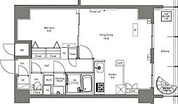 プラウドフラット隅田リバーサイド 402