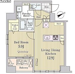 京橋レジデンス 304