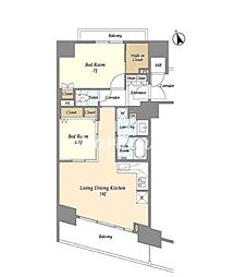 コンフォリア芝浦バウハウス 706