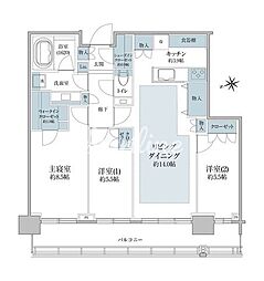 グローバルフロントタワー 34F
