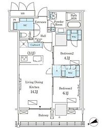 ロイヤルパークス品川 2311