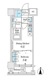 ジェイグランコート品川西大井イースト 602