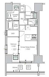 ワンルーフレジデンス田町（ONE ROOF RESIDENCE TAMACHI） 601