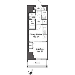 ブランシエスタ北品川 804