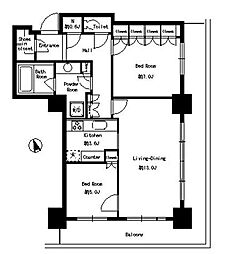 パークタワー芝浦ベイワード アーバンウイング 1702